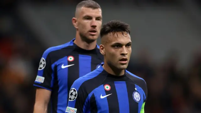 زوج لائوتارو مارتینز و ادین ژکو معمولا انتخاب اصلی سیمونه اینزاگی در خط حمله اینتر میلان است