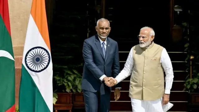 నరేంద్ర మోదీ, మొహమ్మద్ ముయిజ్జు, భారత్, మాల్దీవులు
