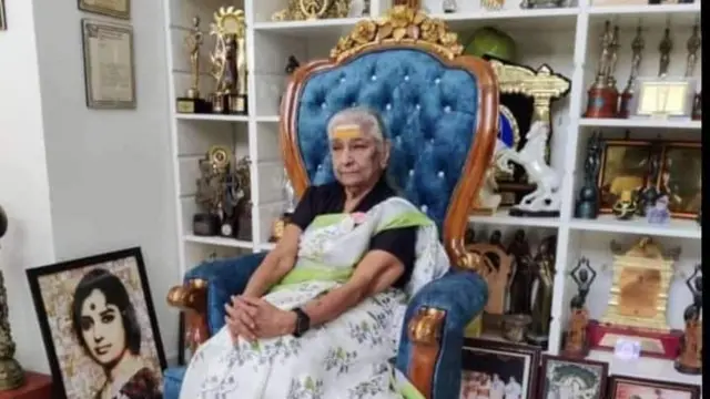 எஸ் ஜானகியின் சமீபத்திய புகைப்படம்
