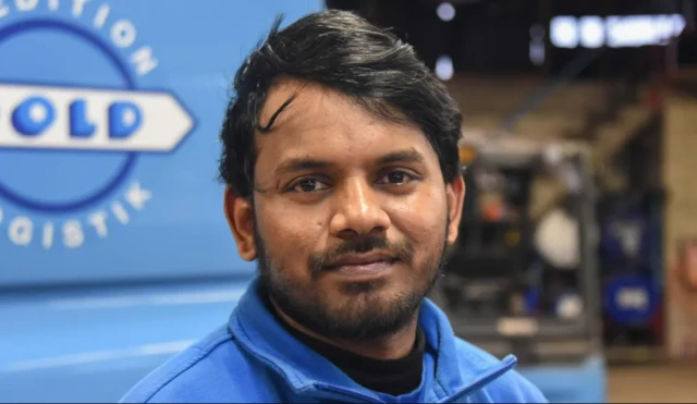 25 سالہ اجے کمار حیدرآباد سے فریبرگ نامی شہر کے باہر ایک گاؤں میں پہنچے