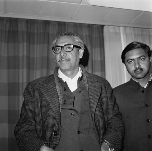 ஷேக் முஜிபுர் ரஹ்மான், பாகிஸ்தான், இந்தியா, வங்கதேசம், வரலாறு
