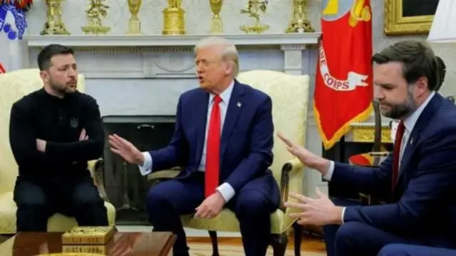 జెలియెన్‌స్కీ, ట్రంప్, వాన్స్