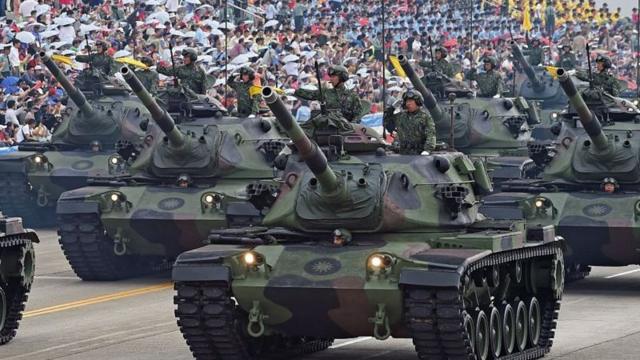 Taiwán tiene su propio ejército con unas 300.000 tropas.