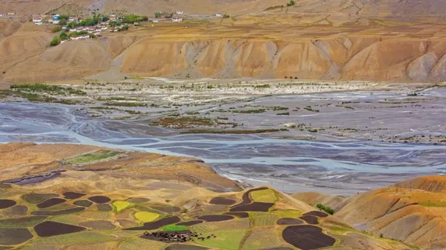 Lembah Spiti di India utara yang terpencil