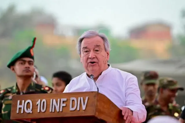 কক্সবাজারে জাতিসংঘ মহাসচিব