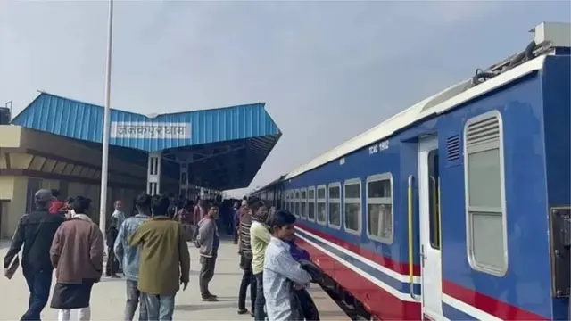 भारत की मदद से नेपाल में बन रही है रेल लाइन