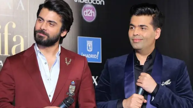 करण जौहर और फ़वाद ख़ान