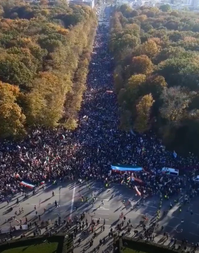 تظاهرات برلین