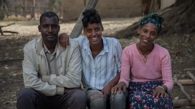 መስከረም እና ቤተሰቦቿ