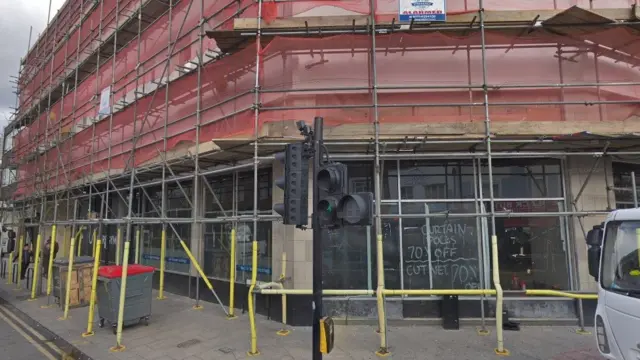 Место магазинчика Бэнкси