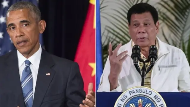 Rodrigo Duterte ve Barack Obama