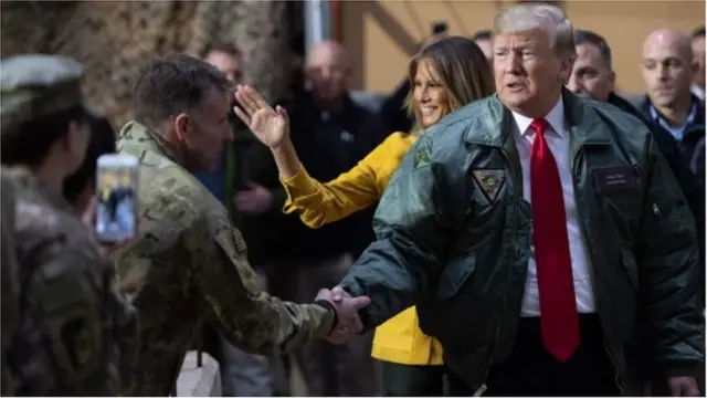 ترامب في العراق