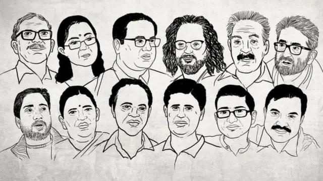 भीमा कोरेगांव मामले में गिरफ़्तार अभियुक्त