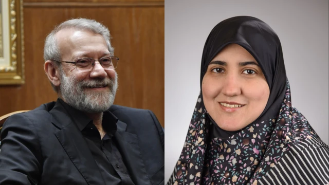 فاطمه اردشیر لاریجانی و علی اردشیر لاریجانی