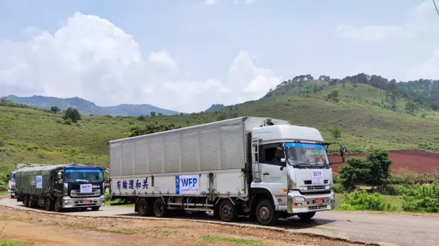 မြန်မာပြည်ထဲကူညီထောက်ပံ့တဲ့ WFP အစီအစဥ် 