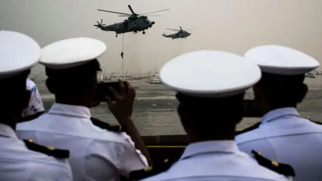 नौदल अधिकारी, भारत