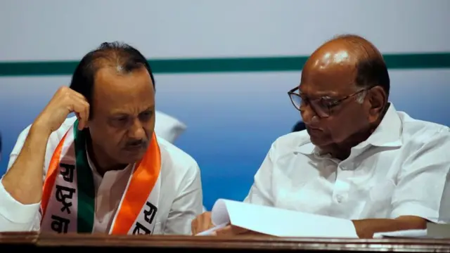 शरद पवार आणि अजित पवार