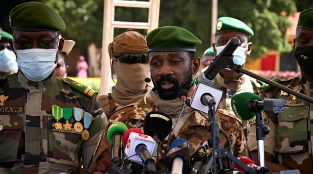 Le chef de la junte malienne, Assimi Goïta 