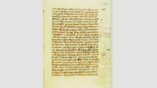 Saint Brendan-n Səyahəti alman əlyazması