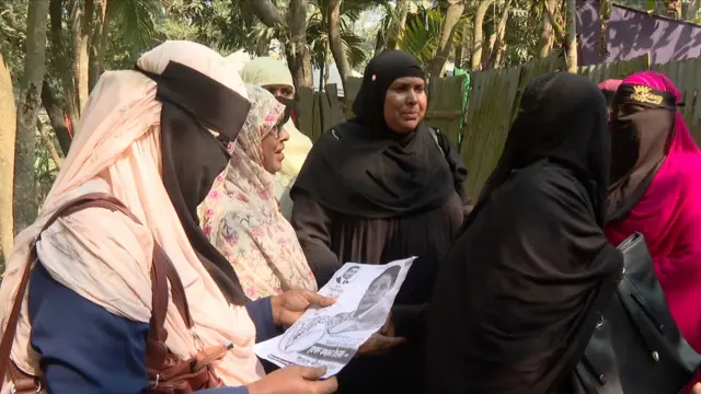 নারীদের কাছে পৌঁছাতে প্রচার চালাচ্ছেন বিএনপির নারী কর্মীরাও