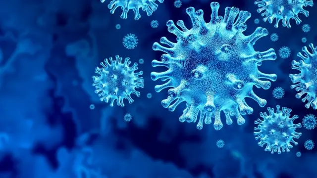 Ilustración del coronavirus.