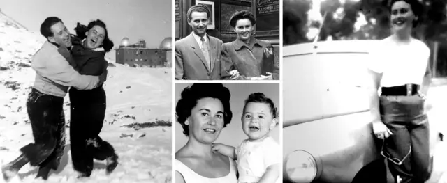 Porodične slike Laleta i Gite Sokolov - zajedno sa sinom Garijem