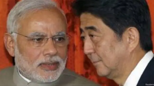 मोदी और आबे