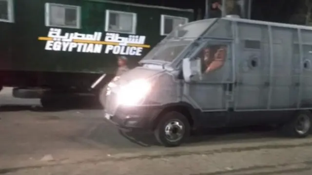 عربة للشرطة المصرية