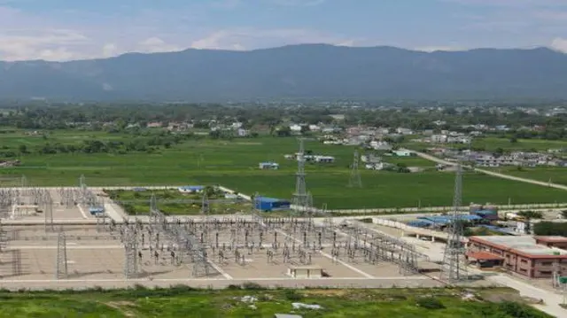 विद्युत् प्राधिकरणको एक सबस्टेशन