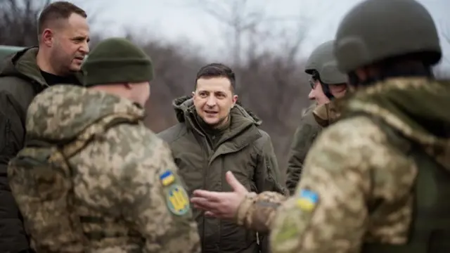 зеленский и солдаты