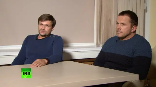 Боширов і Петров в ефірі RT