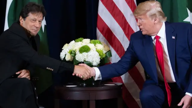 ترامپ و عمران خوان