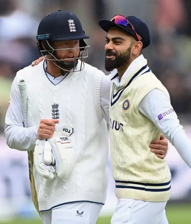 વિરાટ કોહલી અને બાયરસ્ટો