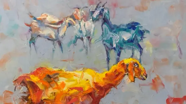 ஓவியர் என்.எஸ்.மனோகரன்