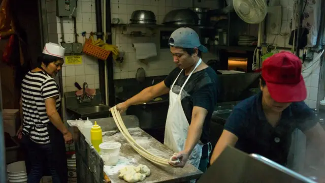 位於美國紐約的一家華人中餐廳。