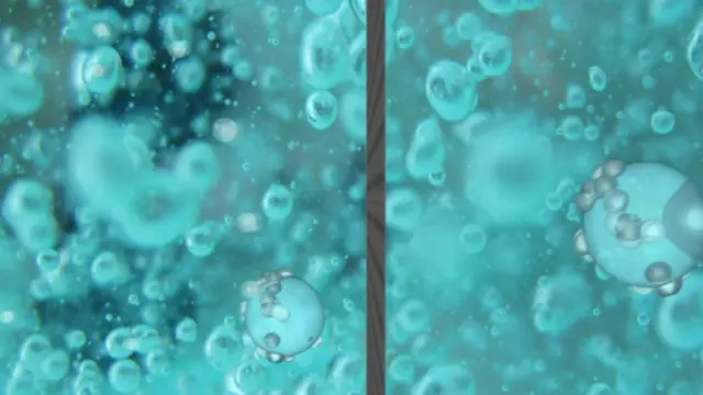 கிராபீன் வடிகட்டி கடல்நீரிலுள்ள உப்பை 100 % பிரித்தெடுத்து சுத்தமான குடிநீரை வெளியில் அனுப்பவல்லது