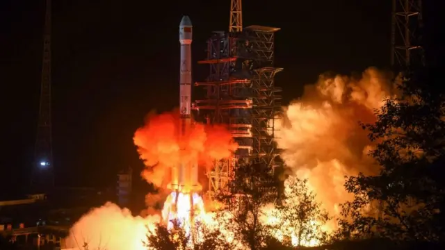 Sonda china que llegó al lado oscuro de la Luna.