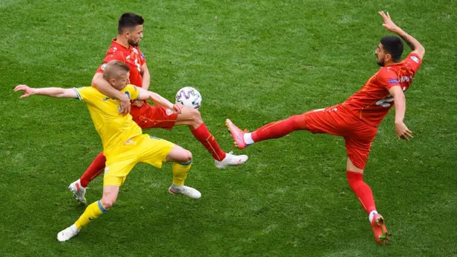 Україна здобула першу перемогу на Євро-2020 у нервовому матчі з Македонією