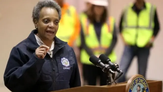 Wali kota Chicago Lori Lightfoot