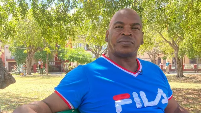 Wilber Aguilar, padre de preso por las protestas del 11J