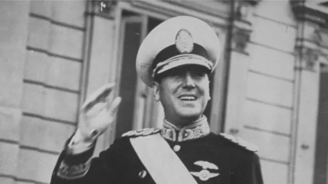 Президент Аргентины Хуан Доминго Перон