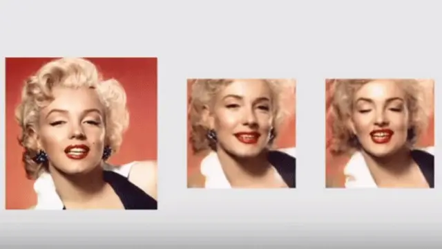 మార్లిన్ మన్రో కృత్రిమ మేధ చిత్రం