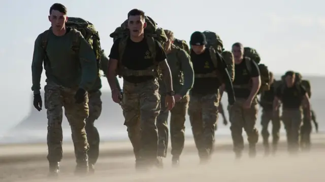 Британские солдаты