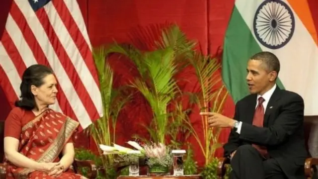 சோனியாவுடன் ஒபாமா