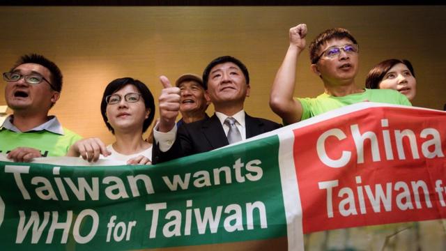 台湾当局认为，当地不能参加世界卫生组织，影响2003年抵抗非典型肺炎疫情的工作。