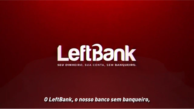 Logotipo do LeftBankspread bet365vídeospread bet365lançamento da fintech. Sob o logotipo, lê-se 'Seu dinheiro,spread bet365conta, sem banqueiro". Há ainda uma legenda do vídeo, que diz "LeftBank, o nosso banco sem banqueiro'