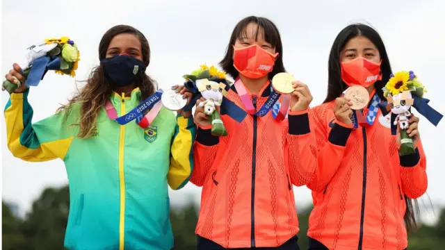 इस प्रतियोगिता का मेडल जीतने वाली तीनों खिलाड़ी काफ़ी कम उम्र की है