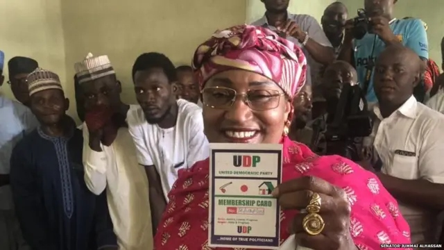 Aisha Alhassan "Mama Taraba" dies: [Buhari former 'Minister' of Women Affairs don die]