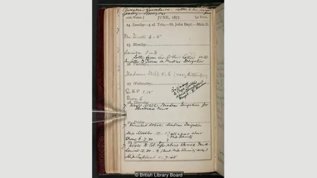 नाइटिङ्गेलको दैनिकी