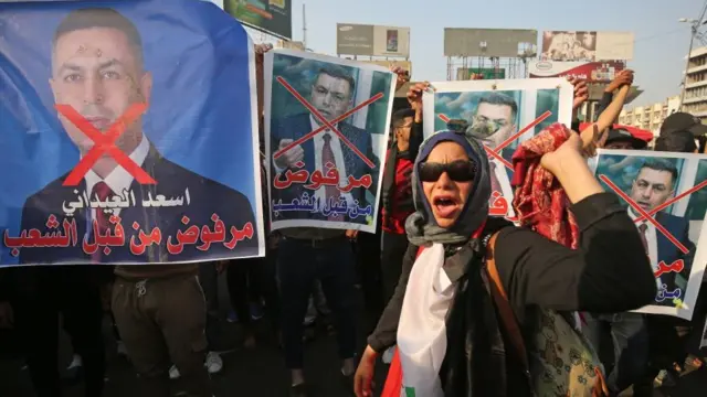 عراقيون يرفضون أسعد العيداني